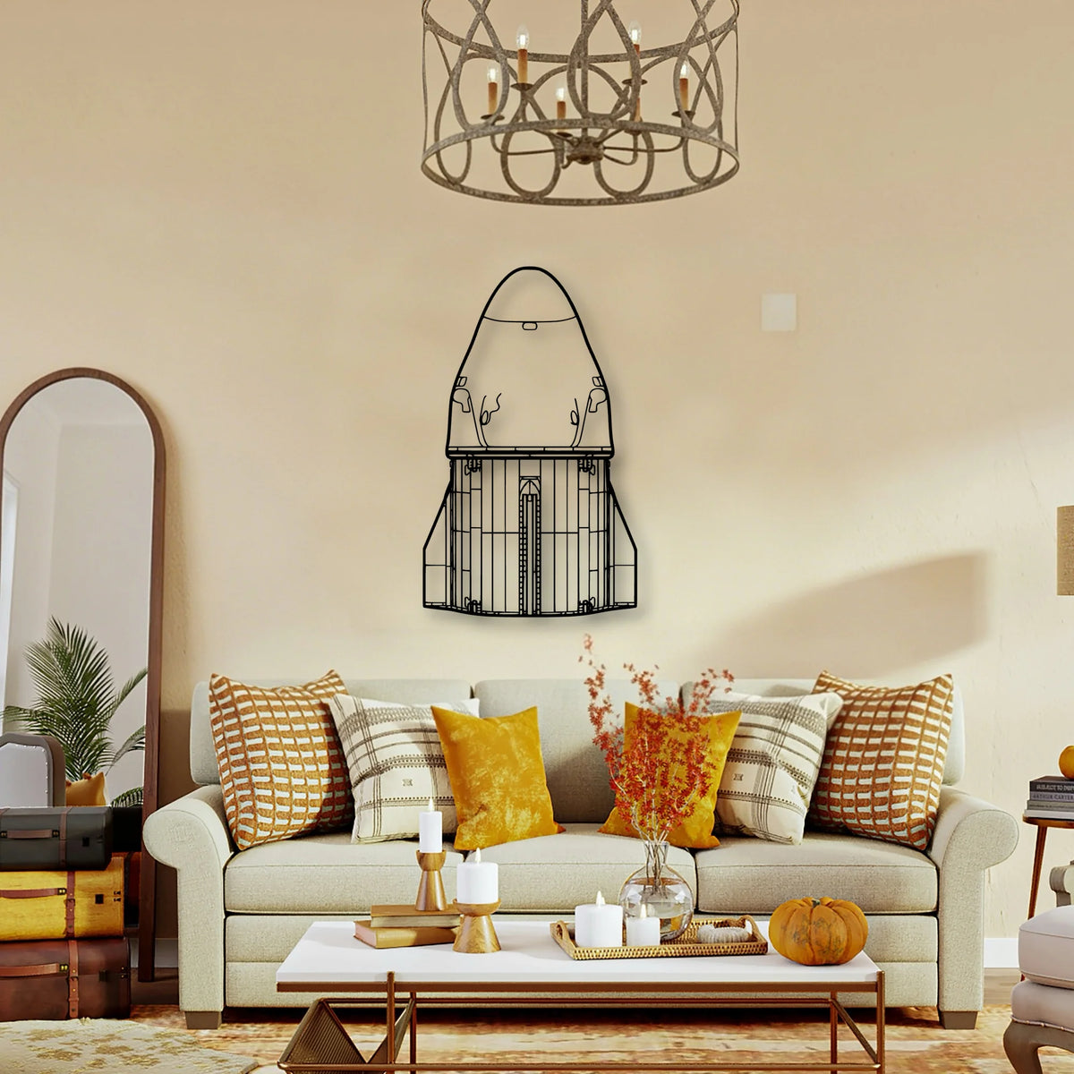 Baron 58 2 Classic Aircraft Silhouette Metal Wall Art - Tinvibe