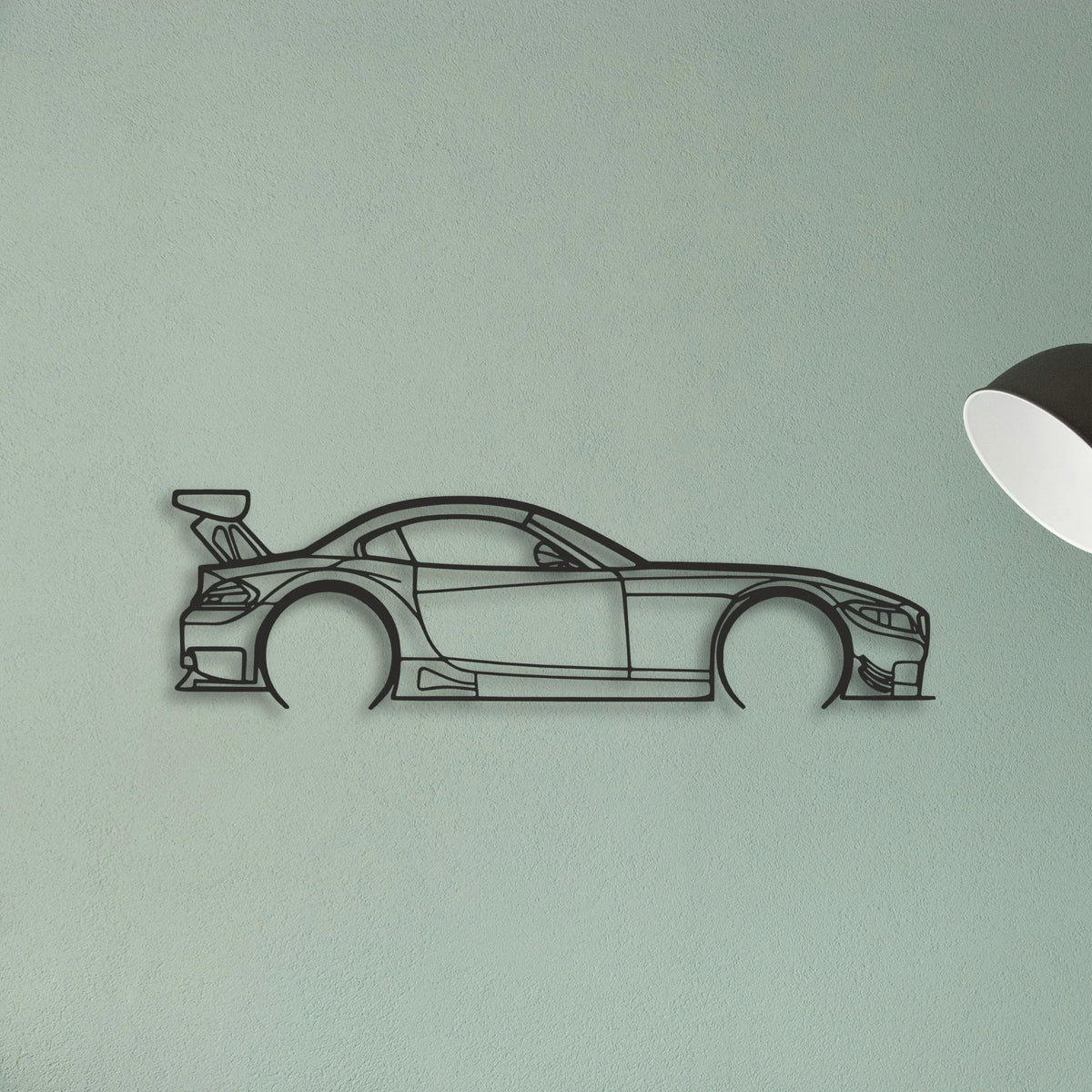 BMW Z4 E89 Classic Silhouette Metal Wall Art - Tinvibe