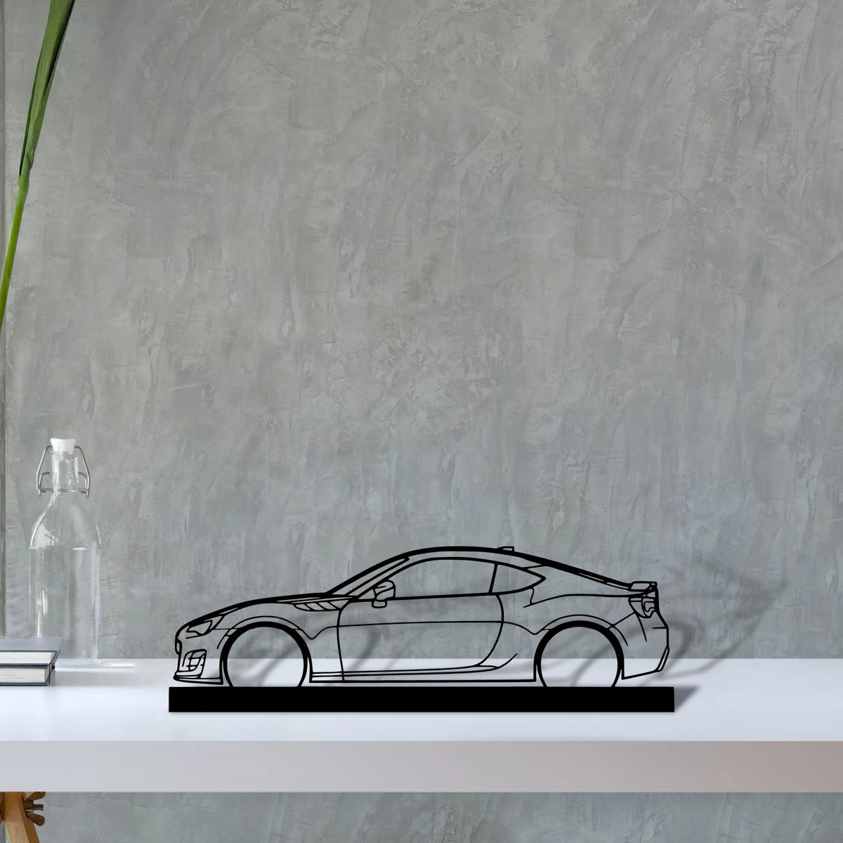 brz Silhouette Metal Art Stand - Tinvibe
