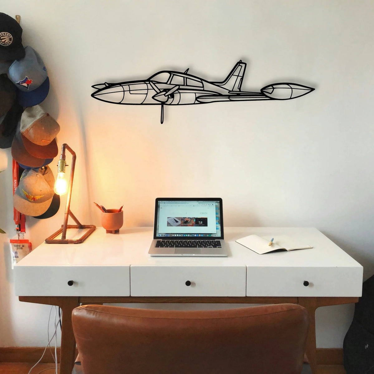 C 130H Hercules Classic Aircraft Silhouette Metal Wall Art - Tinvibe
