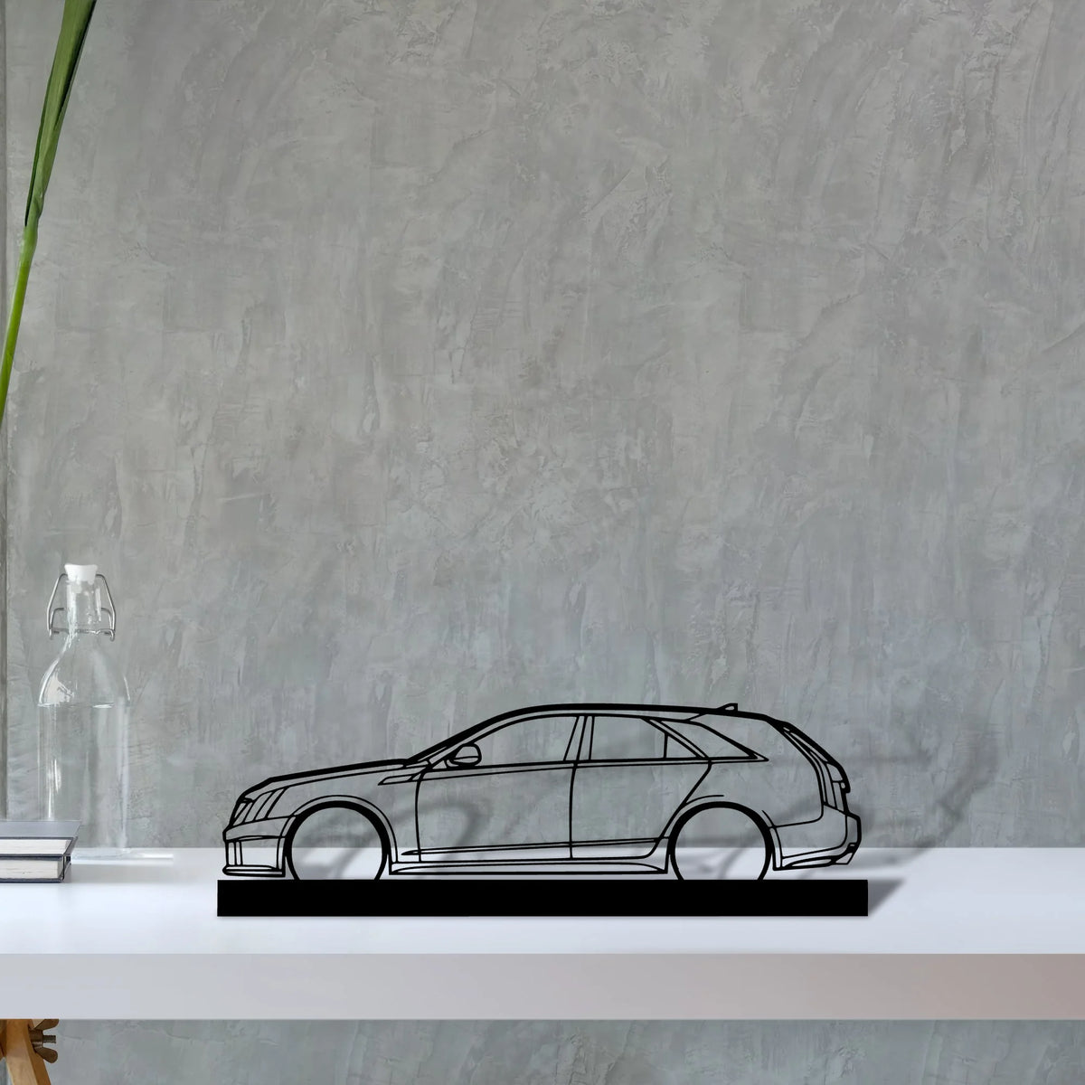 c-v-wagon Silhouette Metal Art Stand - Tinvibe