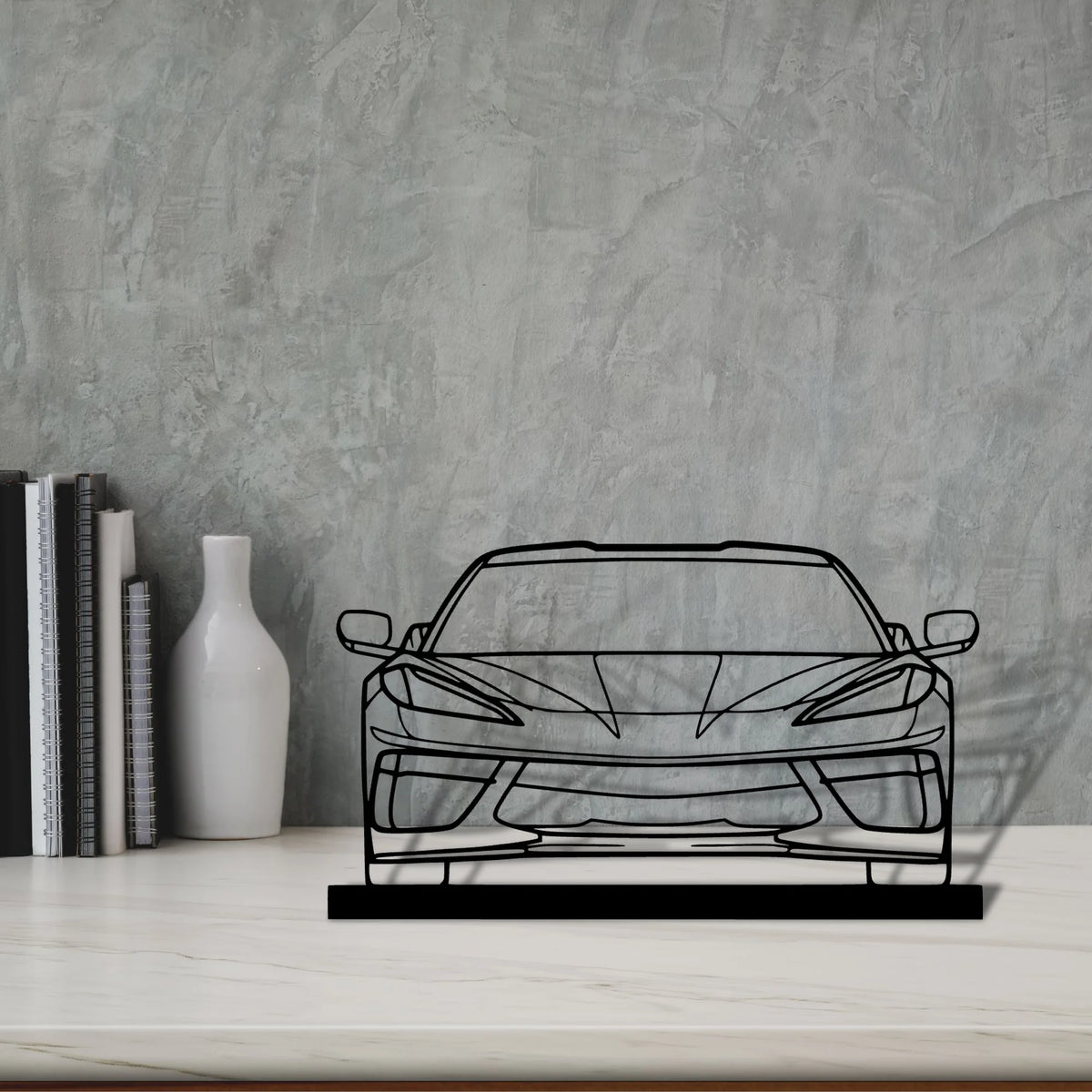 c8-2 Silhouette Metal Art Stand - Tinvibe