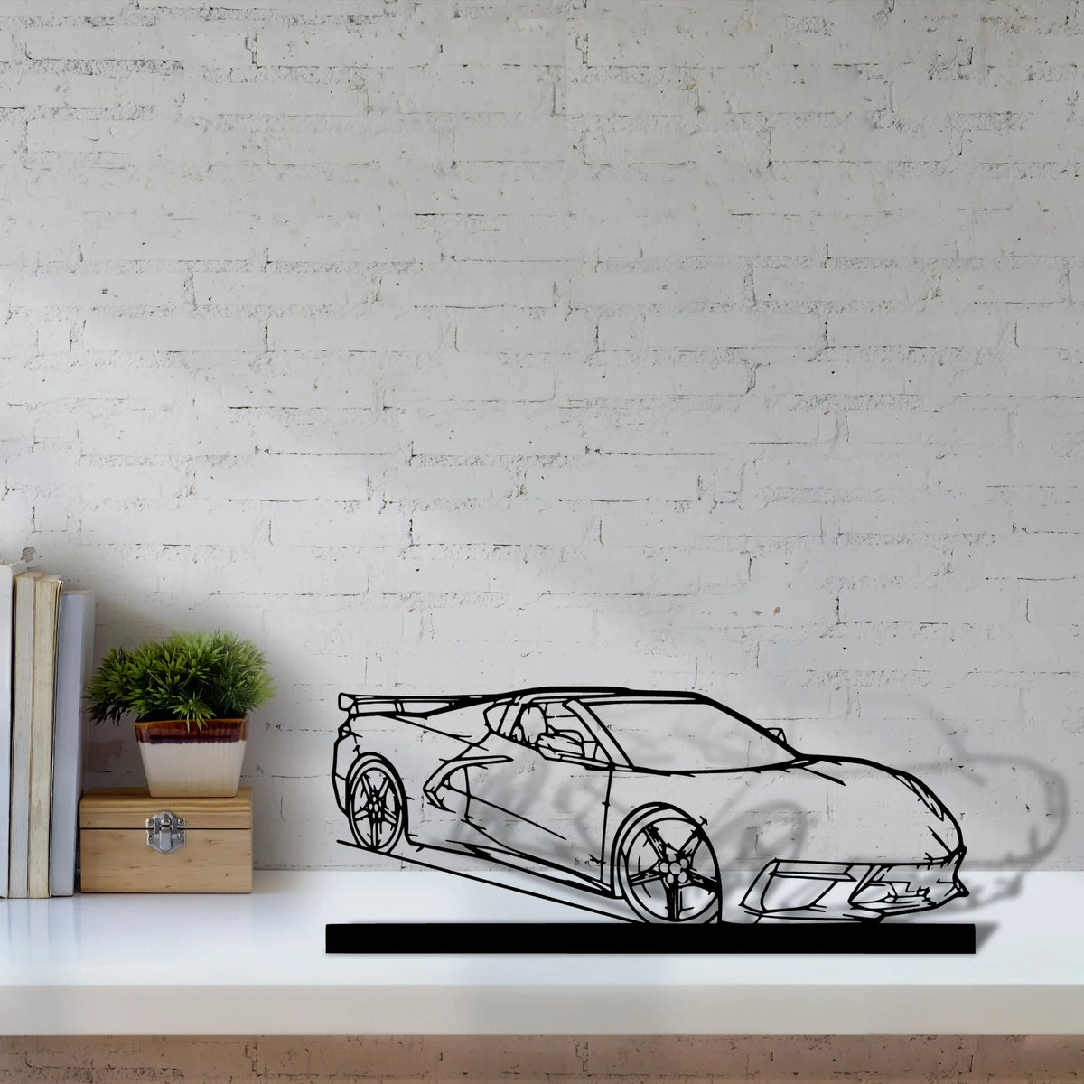 c8-htc-2 Silhouette Metal Art Stand - Tinvibe