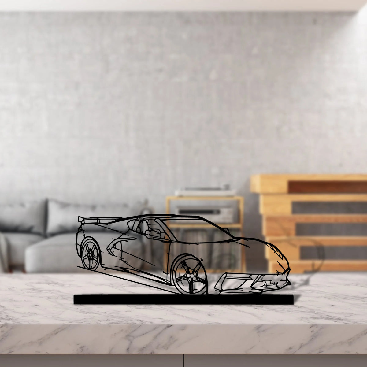 c8-htc-2 Silhouette Metal Art Stand - Tinvibe