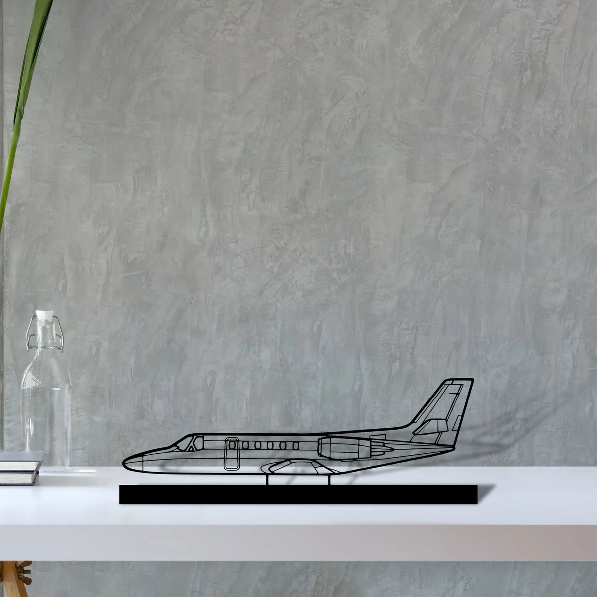 citation-ii-2 Silhouette Metal Art Stand - Tinvibe