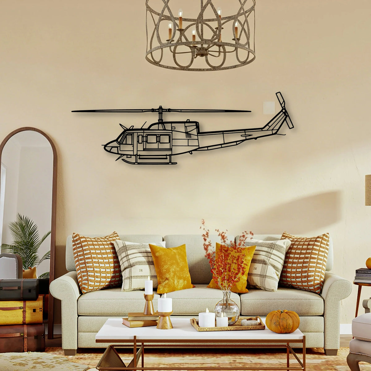 E 3C Sentry 2 Classic Aircraft Silhouette Metal Wall Art - Tinvibe
