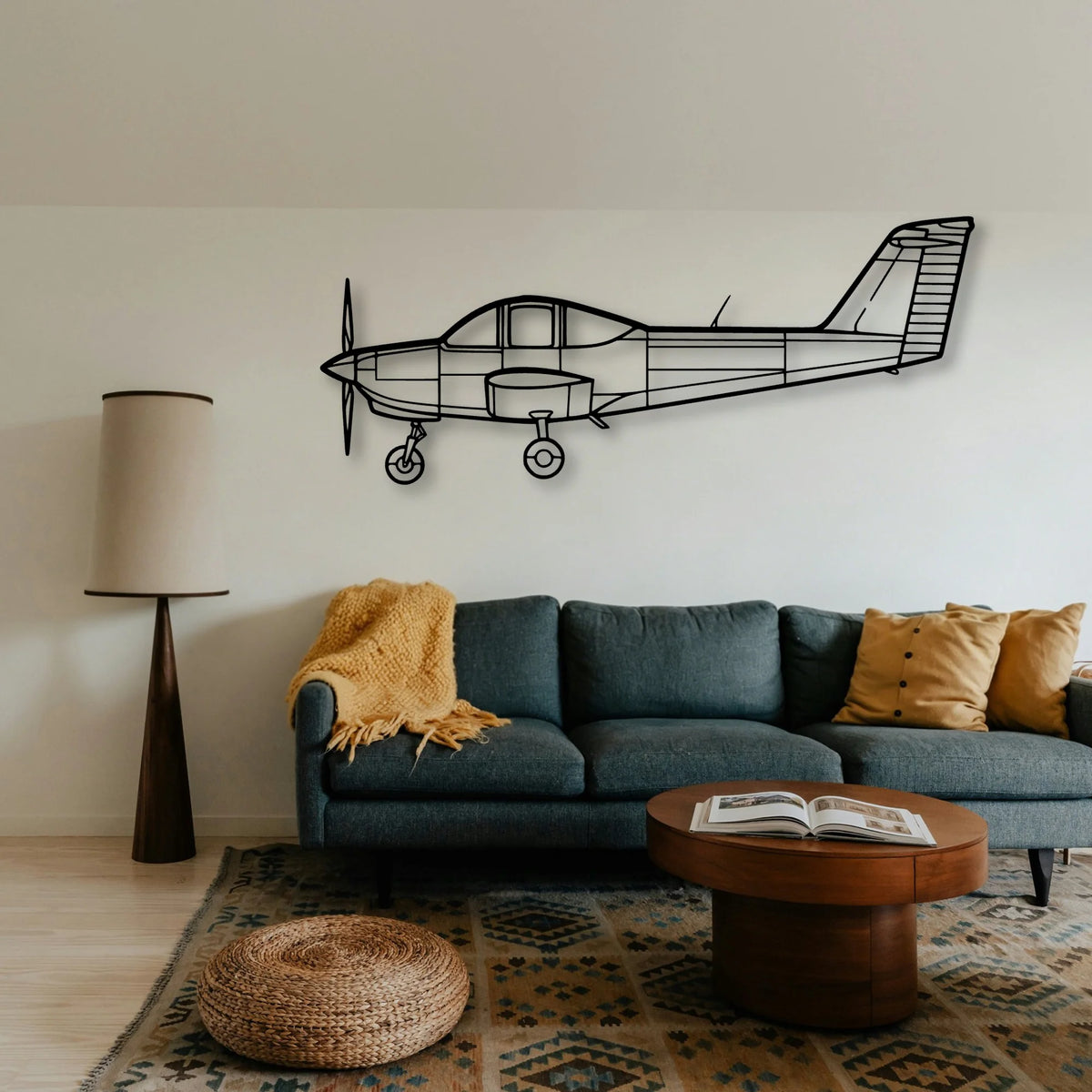 F 15E Strike Eagle Classic Aircraft Silhouette Metal Wall Art - Tinvibe