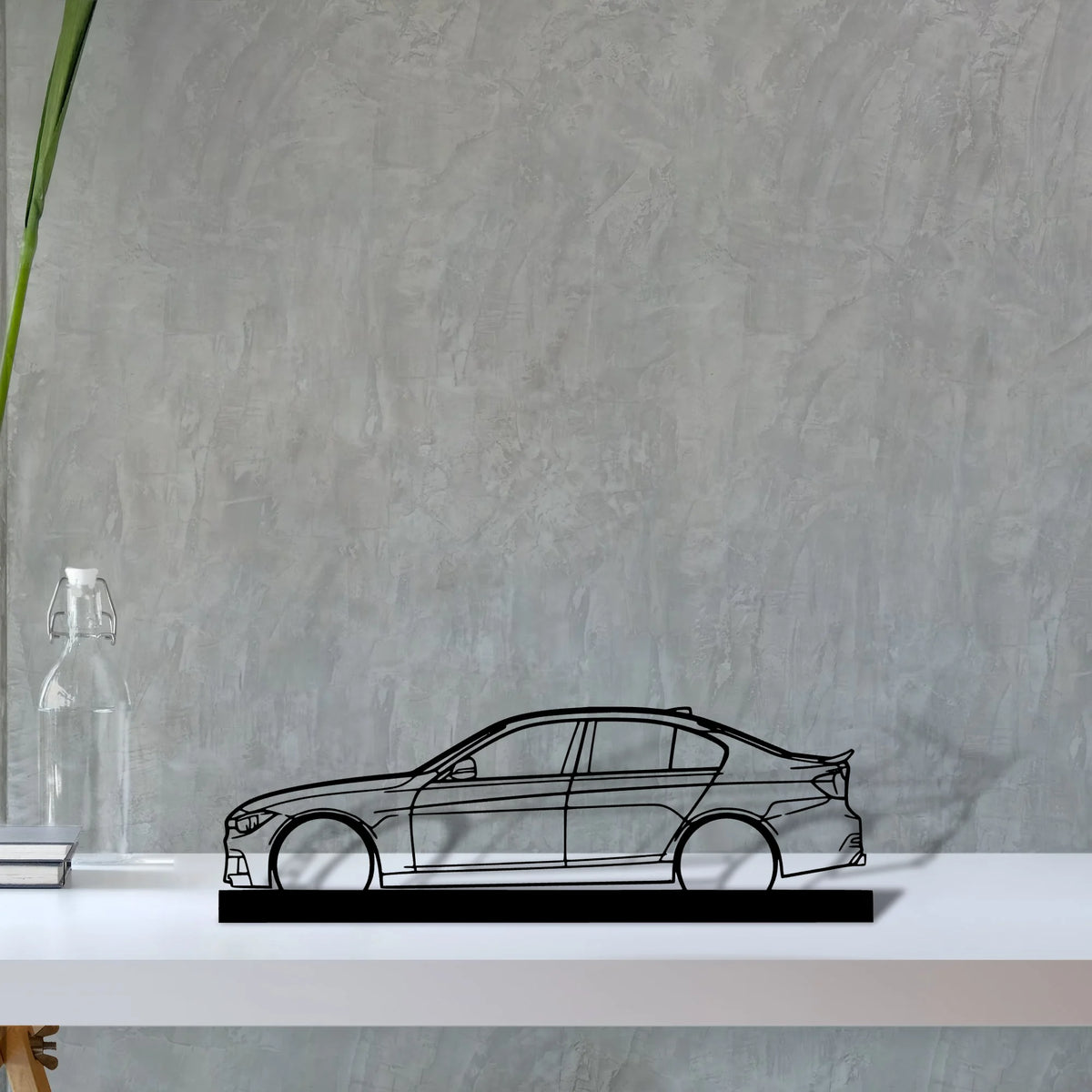 f30-m Silhouette Metal Art Stand - Tinvibe