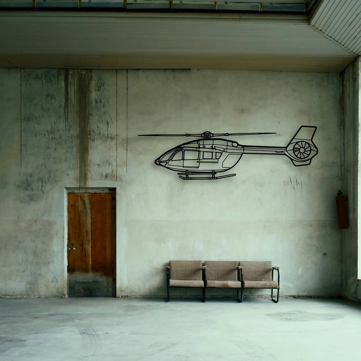 F4D Skyray Classic Aircraft Silhouette Metal Wall Art - Tinvibe