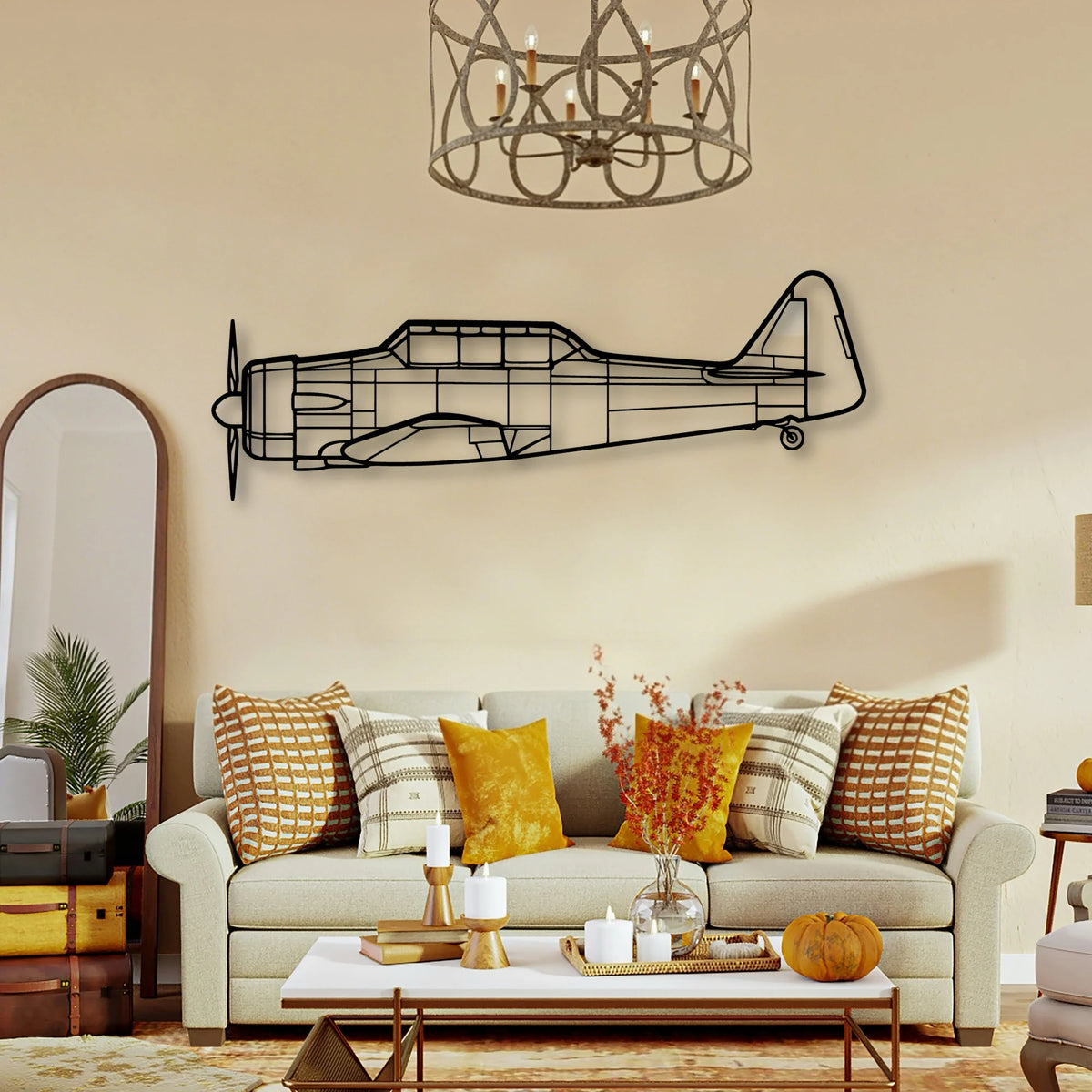 G650 Classic Aircraft Silhouette Metal Wall Art - Tinvibe