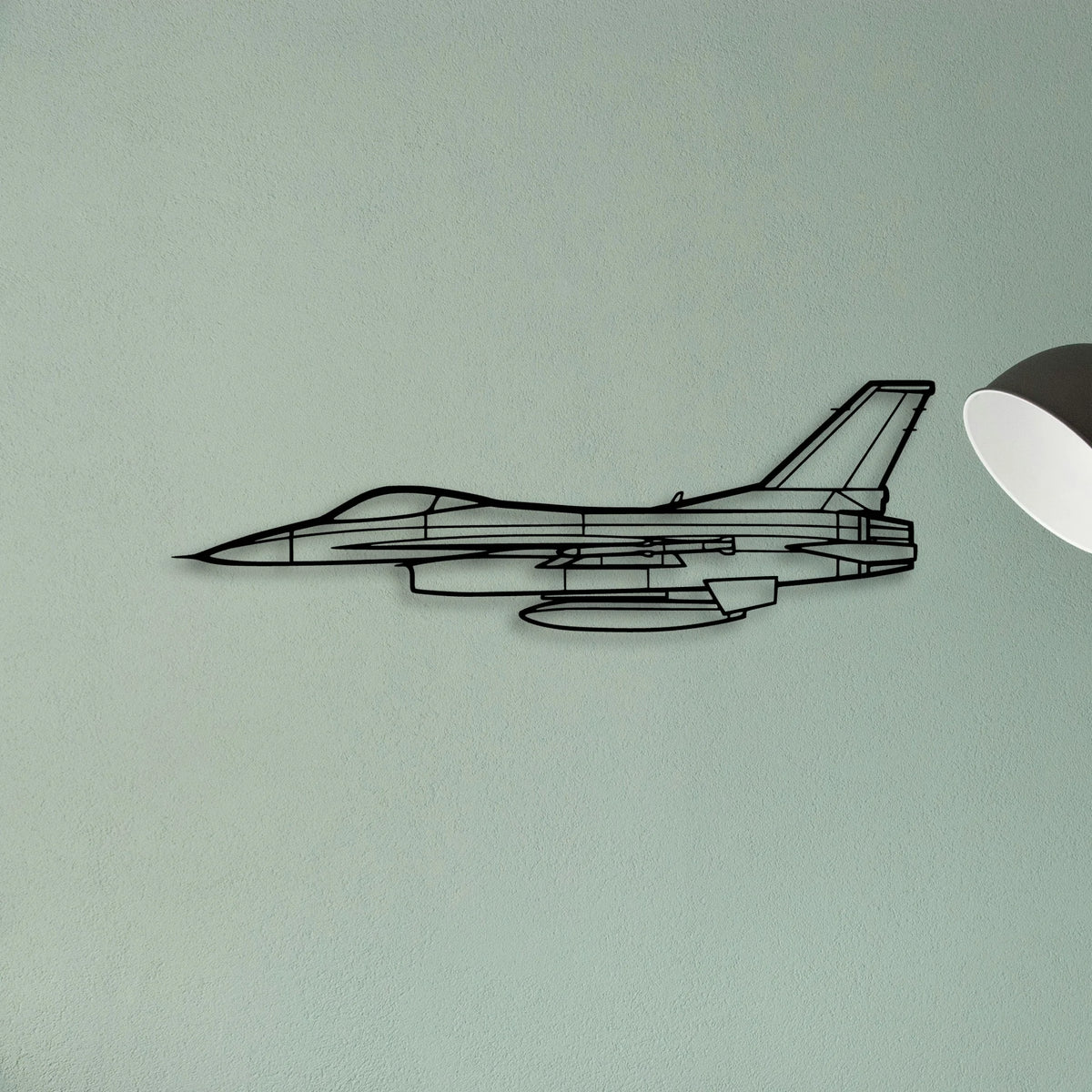 Jn 4A Classic Aircraft Silhouette Metal Wall Art - Tinvibe