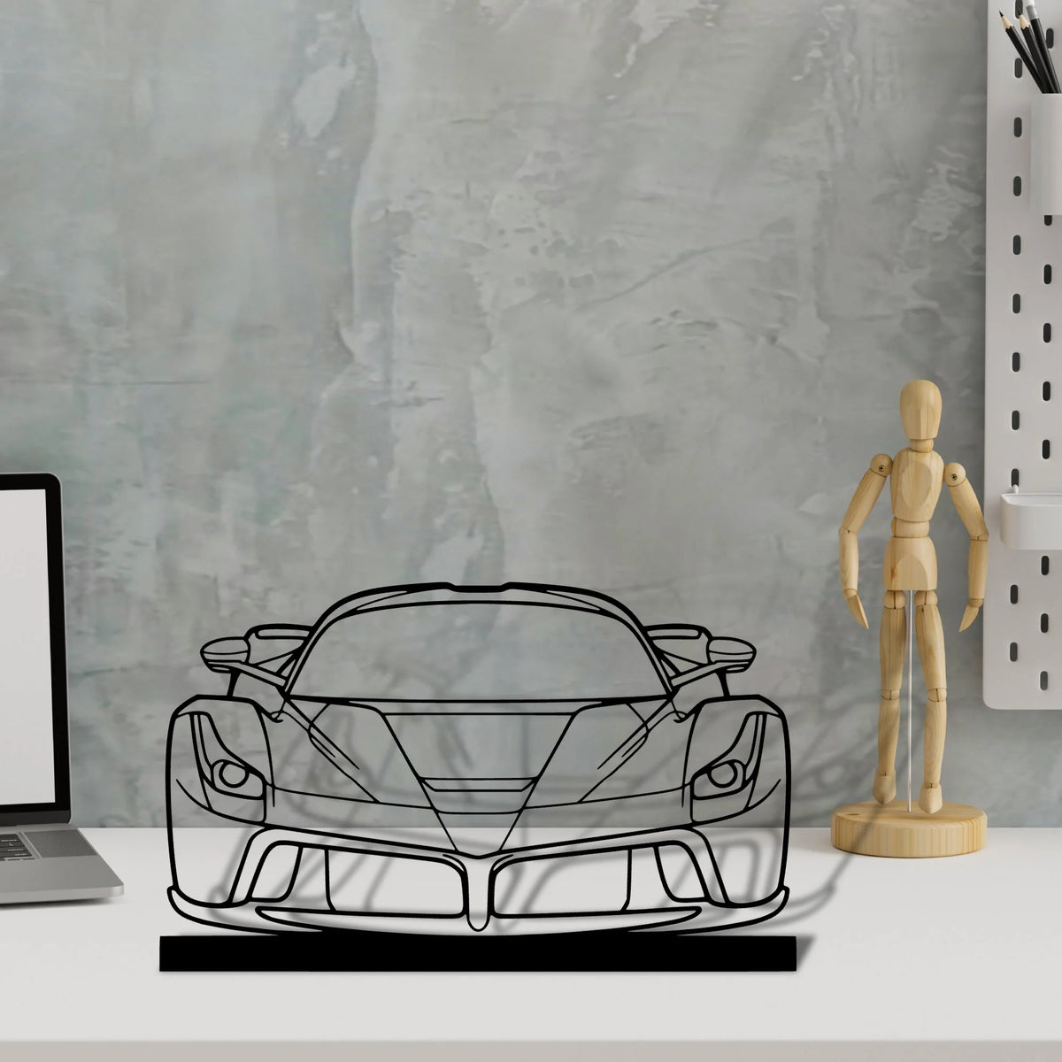 la Silhouette Metal Art Stand - Tinvibe