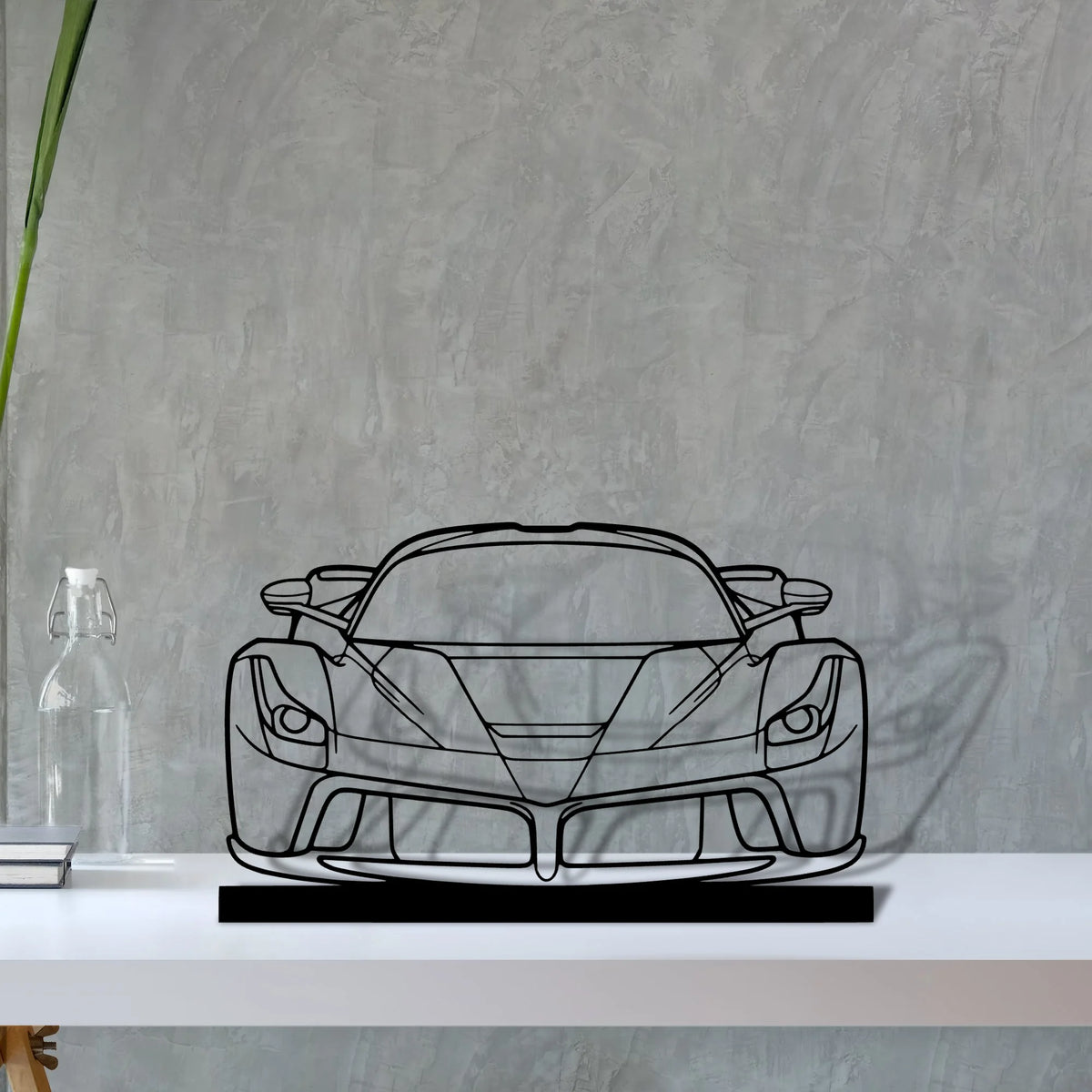 laferrari Silhouette Metal Art Stand - Tinvibe