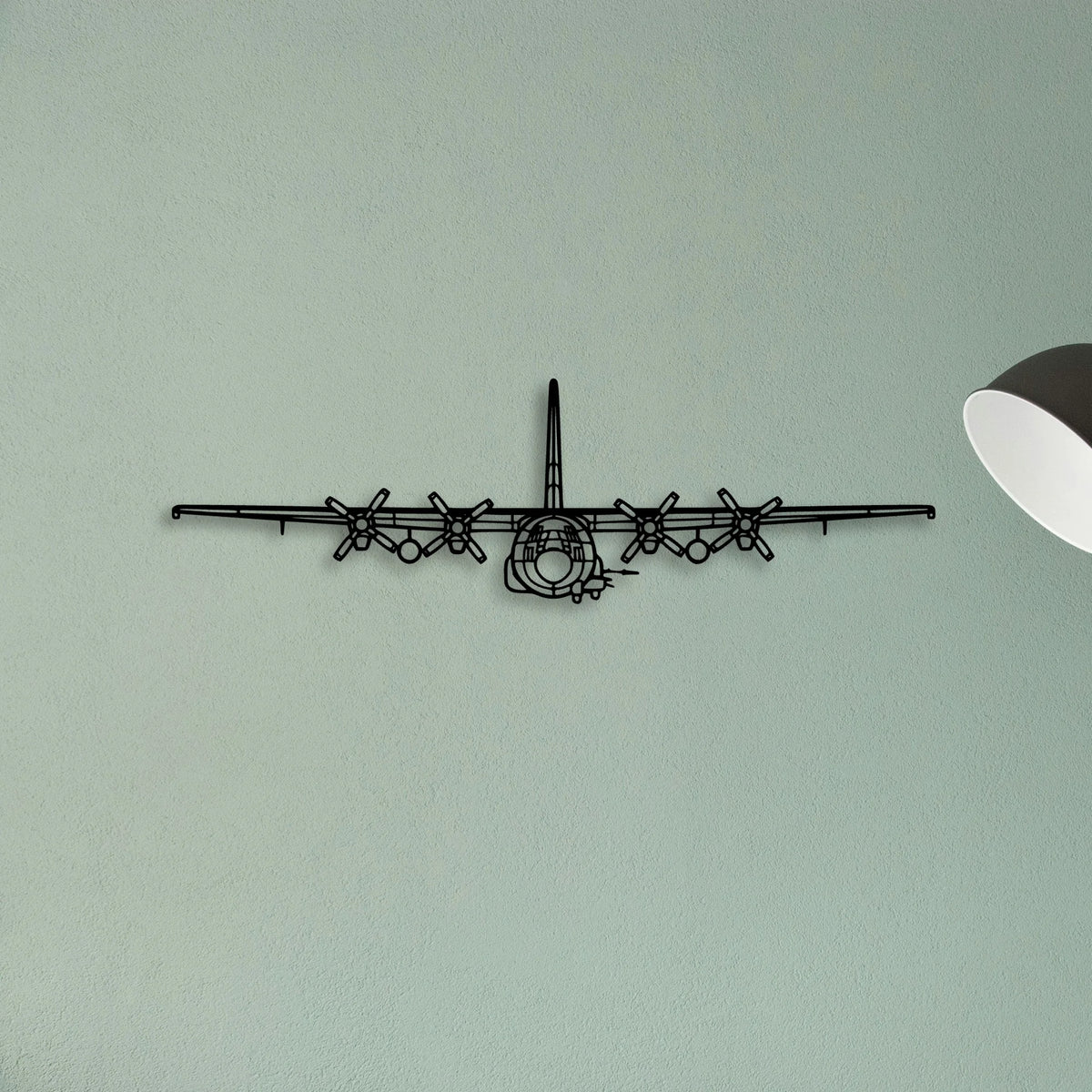 N3N 3 Classic Aircraft Silhouette Metal Wall Art - Tinvibe