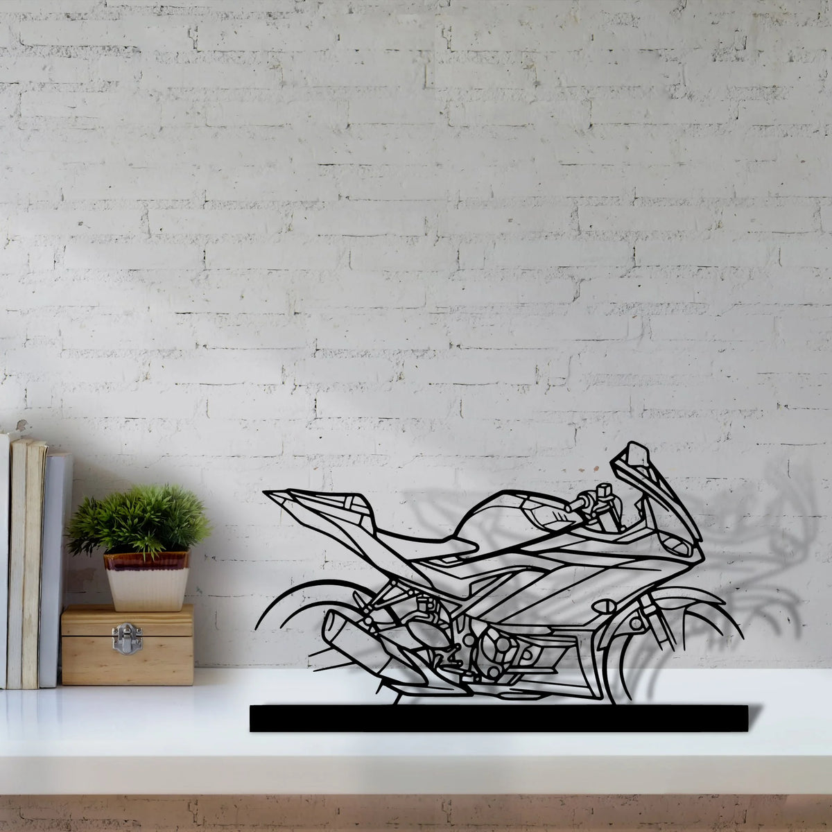 r3-rock Silhouette Metal Art Stand - Tinvibe