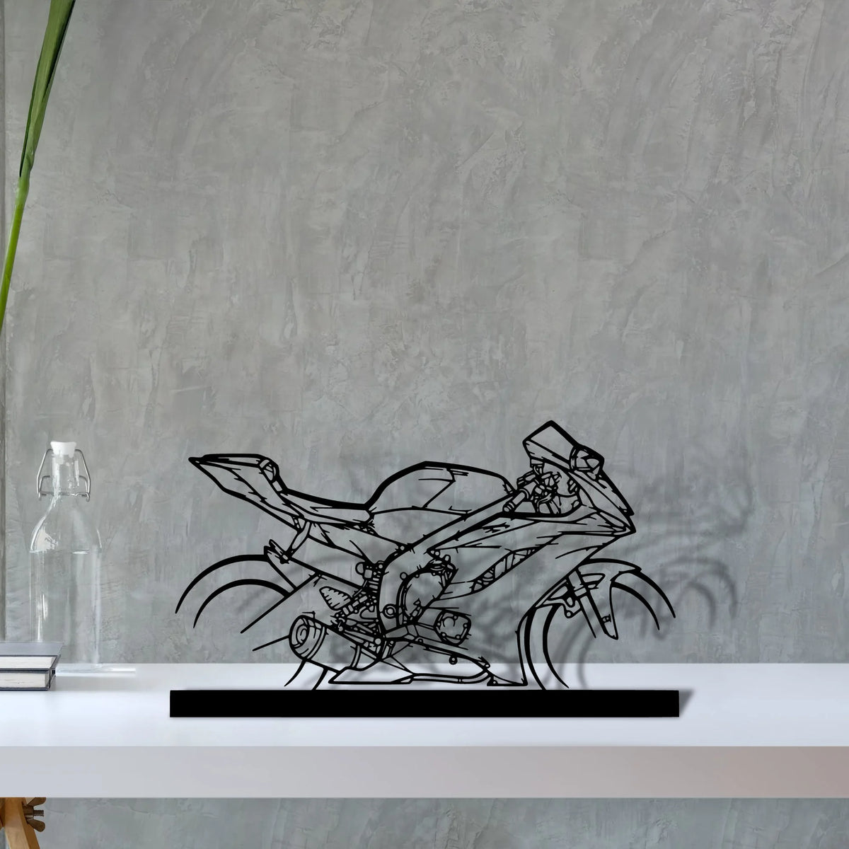 r6-2018 Silhouette Metal Art Stand - Tinvibe