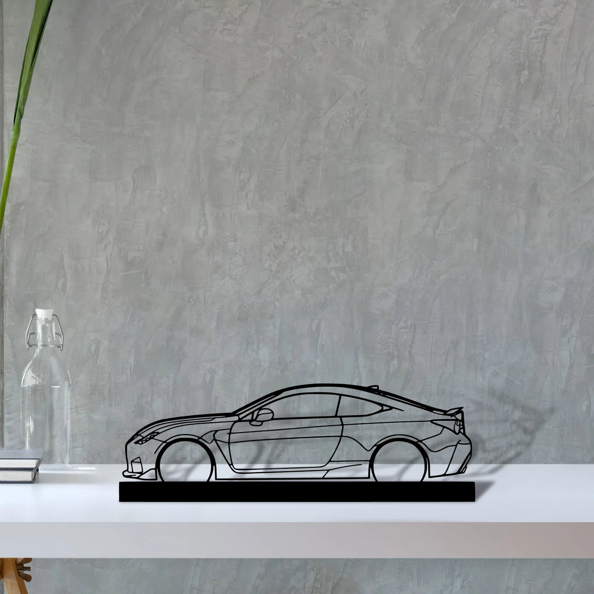 rc-f Silhouette Metal Art Stand - Tinvibe