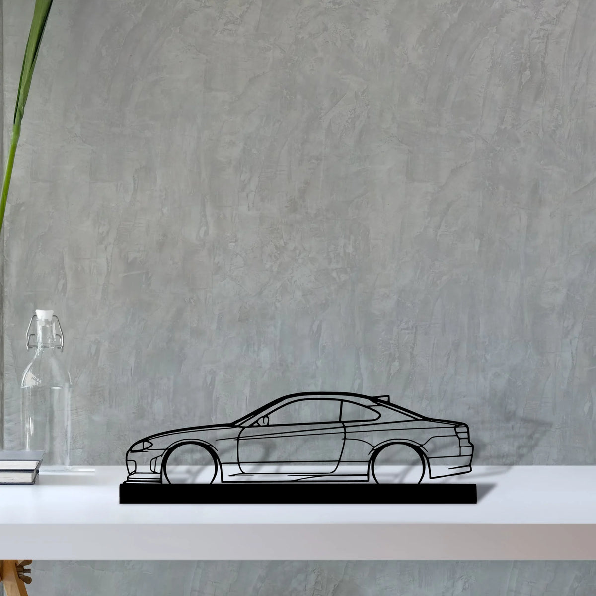 s15-silvia-2000 Silhouette Metal Art Stand - Tinvibe
