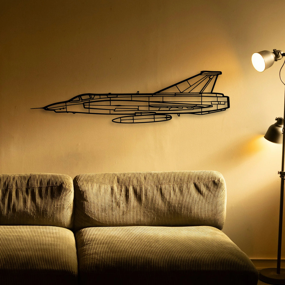 T 7 Red Hawk Classic Aircraft Silhouette Metal Wall Art - Tinvibe