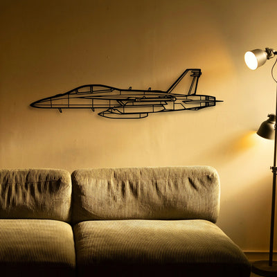 108 2 5 Classic Aircraft Silhouette Metal Wall Art - Tinvibe