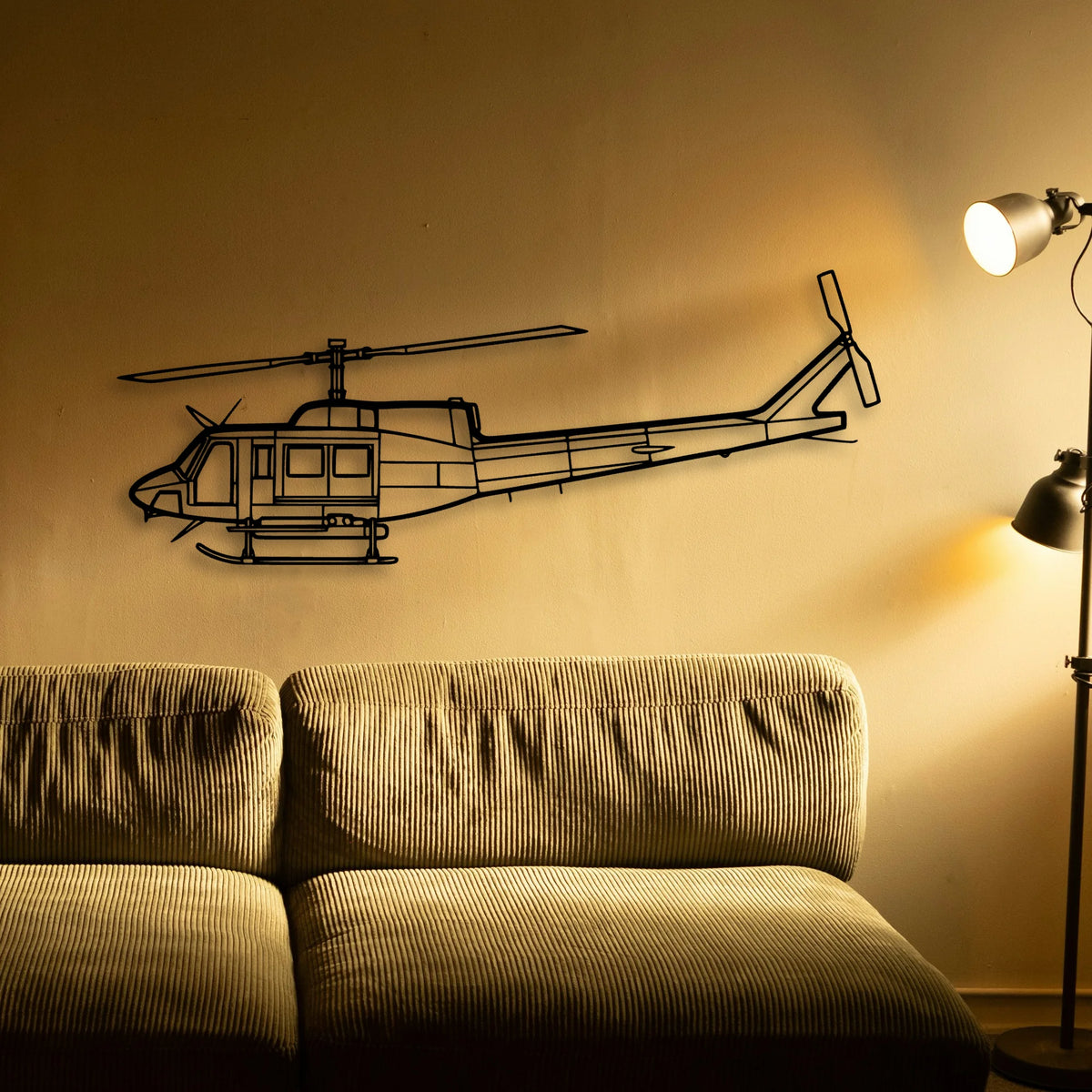 150 5 Classic Aircraft Silhouette Metal Wall Art - Tinvibe