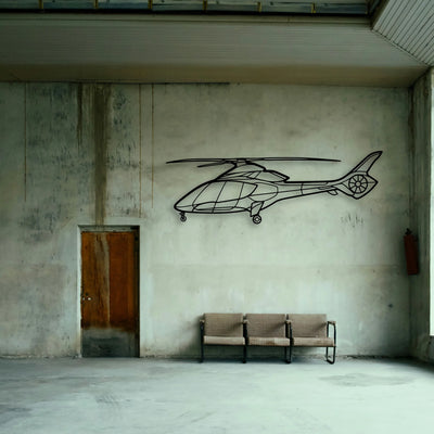 170B 4 Classic Aircraft Silhouette Metal Wall Art - Tinvibe