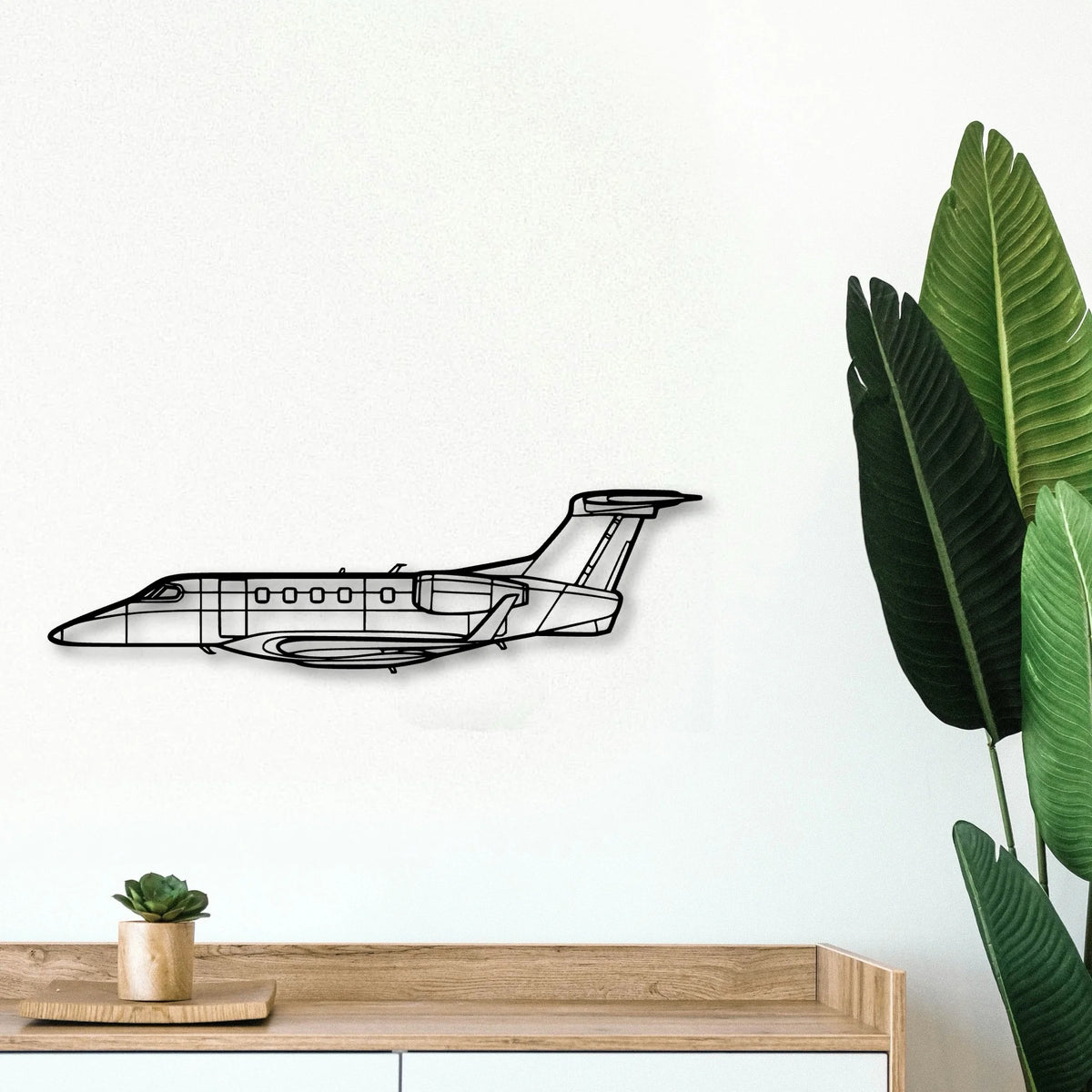 170B Float Classic Aircraft Silhouette Metal Wall Art - Tinvibe