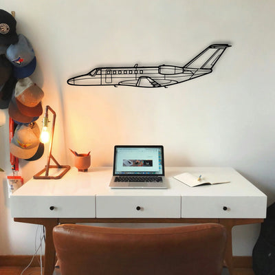 180K 3 Classic Aircraft Silhouette Metal Wall Art - Tinvibe