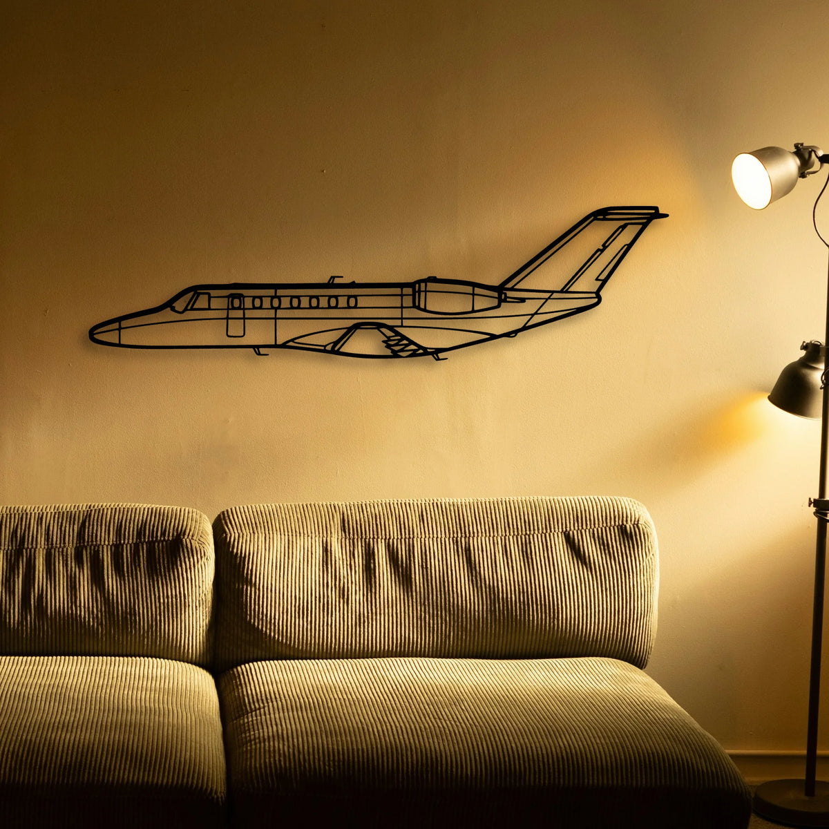 180K 4 Classic Aircraft Silhouette Metal Wall Art - Tinvibe