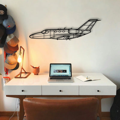 182P Skylane Classic Aircraft Silhouette Metal Wall Art - Tinvibe