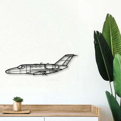 182P Skylane Classic Aircraft Silhouette Metal Wall Art - Tinvibe