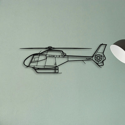 201 Standard Libelle 3 Classic Aircraft Silhouette Metal Wall Art - Tinvibe