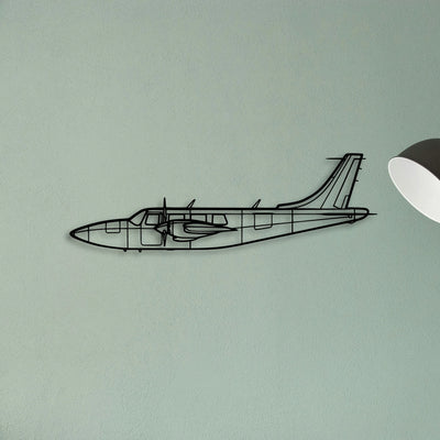 201 Standard Libelle 4 Classic Aircraft Silhouette Metal Wall Art - Tinvibe