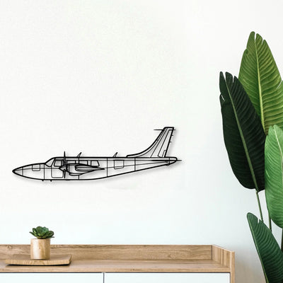 201 Standard Libelle 4 Classic Aircraft Silhouette Metal Wall Art - Tinvibe