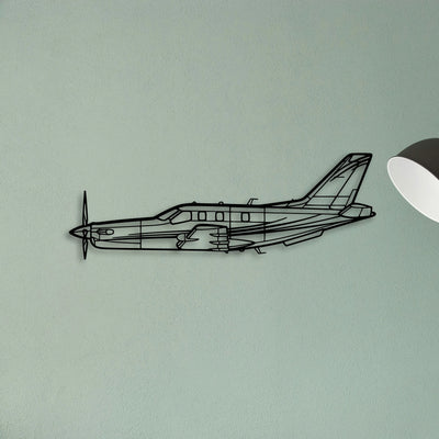 201 Standard Libelle Classic Aircraft Silhouette Metal Wall Art - Tinvibe