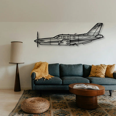 201 Standard Libelle Classic Aircraft Silhouette Metal Wall Art - Tinvibe