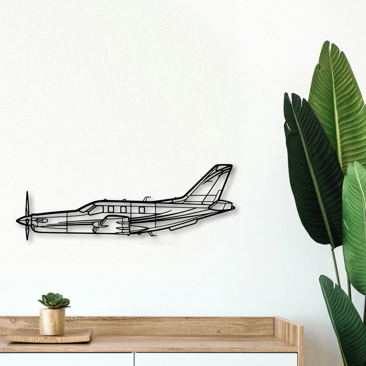 201 Standard Libelle Classic Aircraft Silhouette Metal Wall Art - Tinvibe