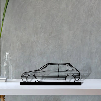 205-gti Silhouette Metal Art Stand - Tinvibe