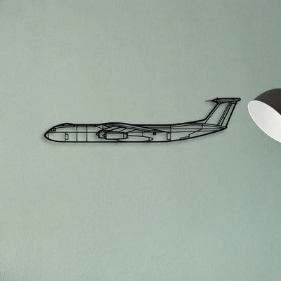 206 2 Classic Aircraft Silhouette Metal Wall Art - Tinvibe