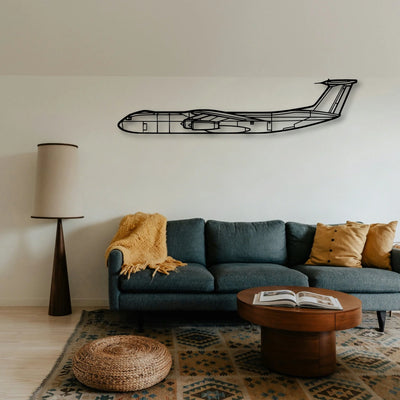 206 2 Classic Aircraft Silhouette Metal Wall Art - Tinvibe
