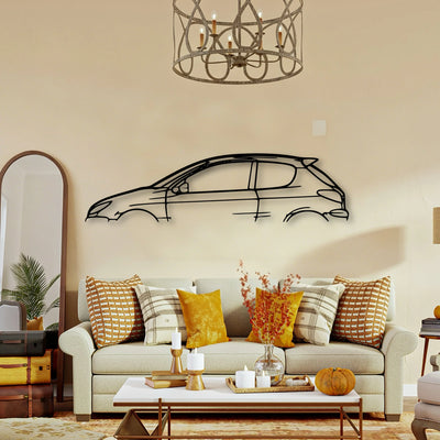 206 Classic Silhouette Metal Wall Art - Tinvibe
