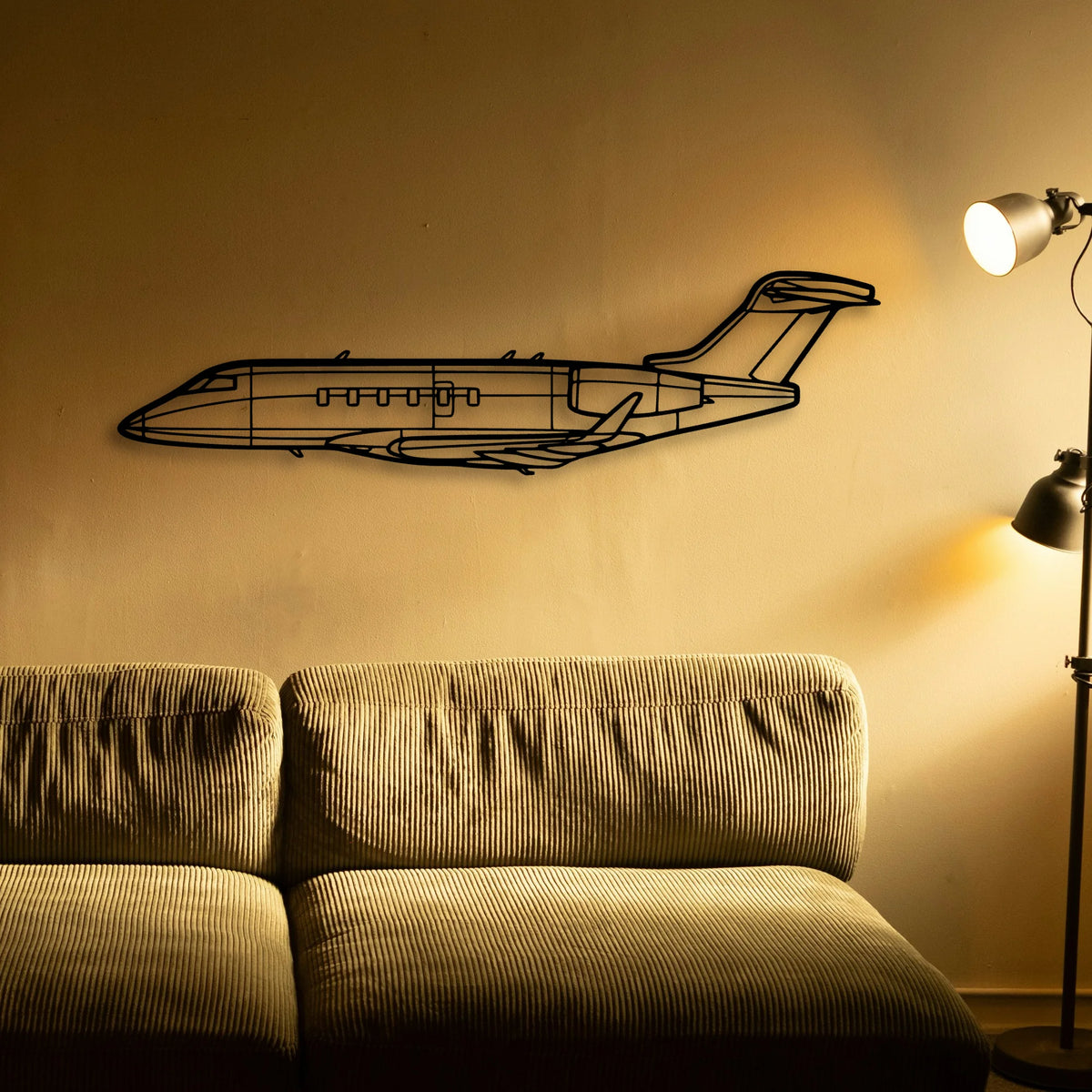 208B Grand Caravan Ex Classic Aircraft Silhouette Metal Wall Art - Tinvibe