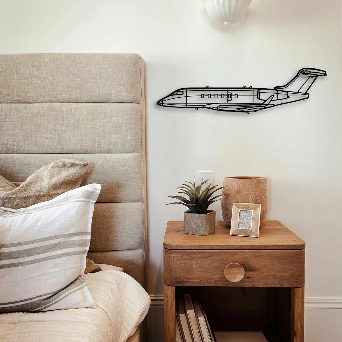 208B Grand Caravan Ex Classic Aircraft Silhouette Metal Wall Art - Tinvibe