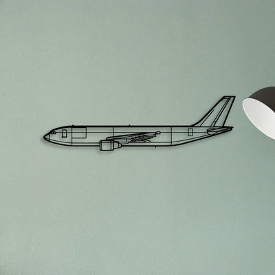 210 Centurion Classic Aircraft Silhouette Metal Wall Art - Tinvibe