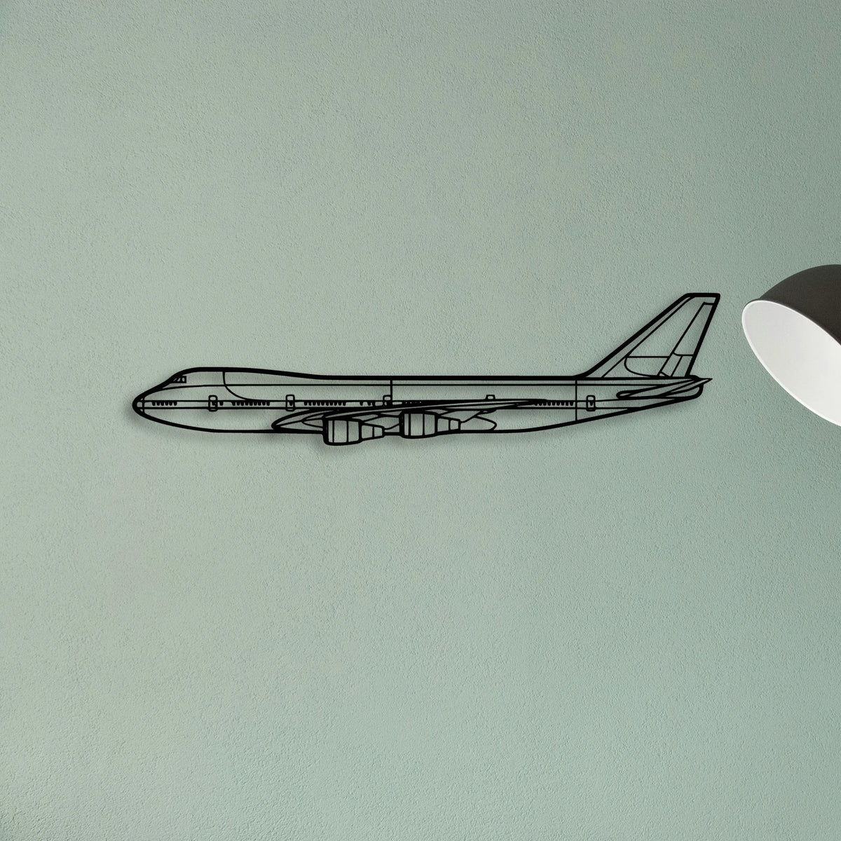 210L Centurion Classic Aircraft Silhouette Metal Wall Art - Tinvibe