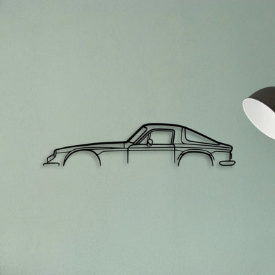2500M 1974 Classic Silhouette Metal Wall Art - Tinvibe