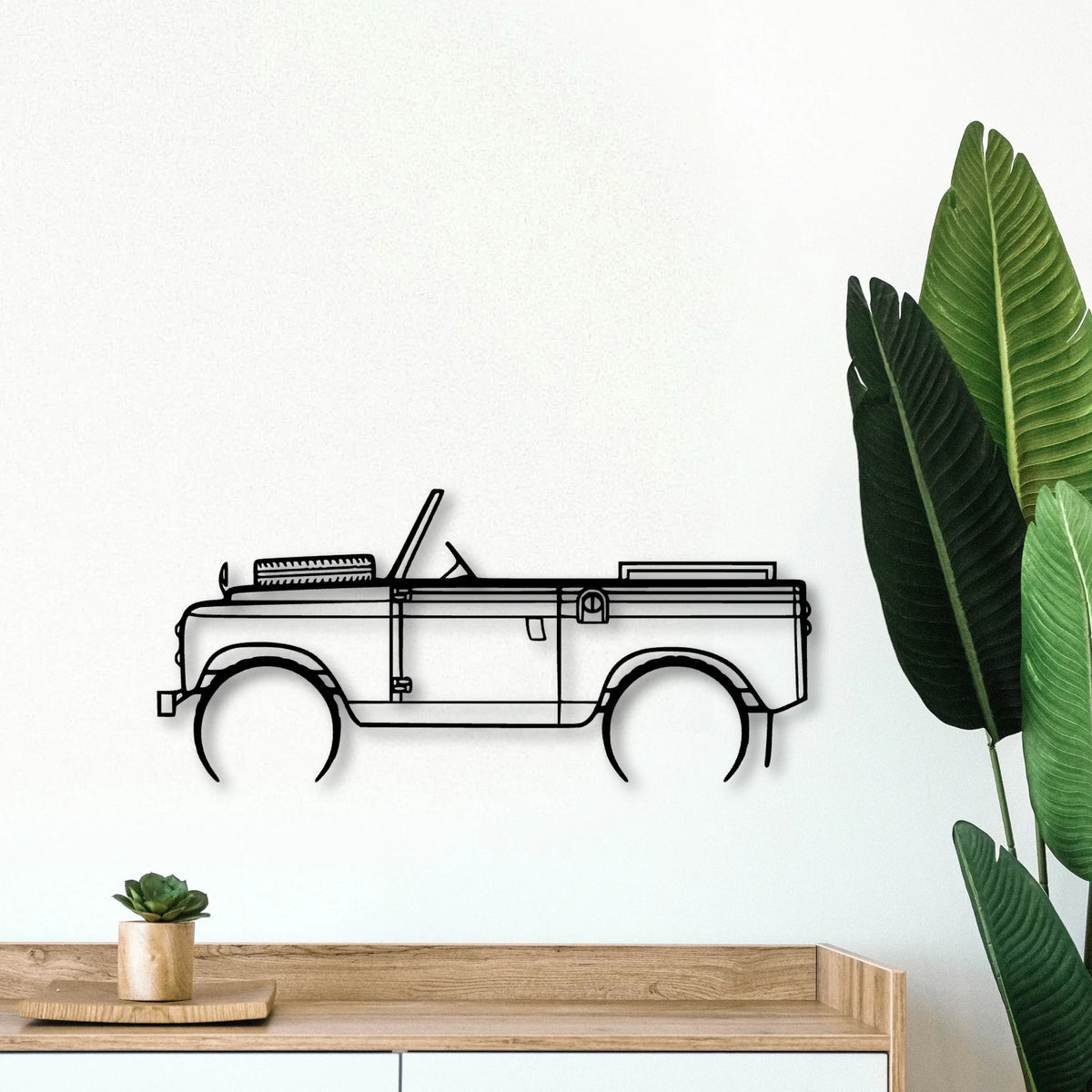 2A 1962 Classic Silhouette Metal Wall Art - Tinvibe