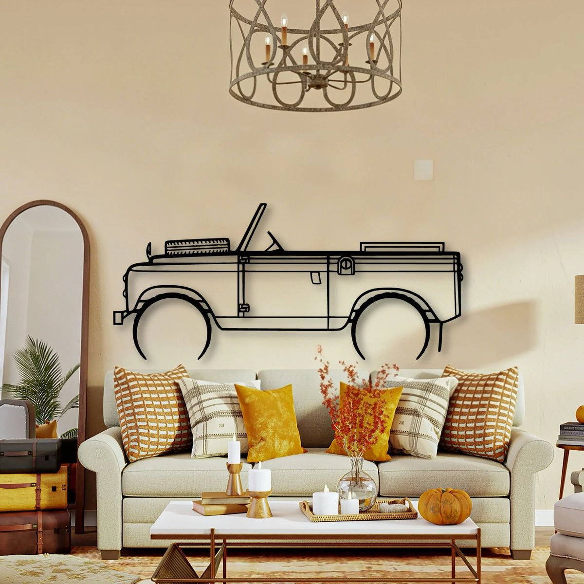 2A 1962 Classic Silhouette Metal Wall Art - Tinvibe