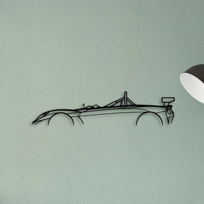 2 Eleven 2009 Classic Silhouette Metal Wall Art - Tinvibe