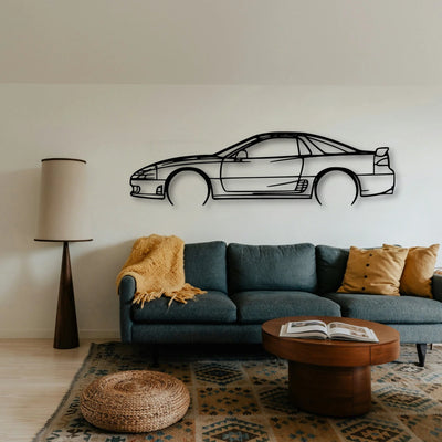 3000GT 1994 Classic Silhouette Metal Wall Art - Tinvibe